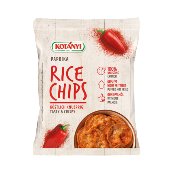 655310 Kotanyi Rice Chips Paprika, 60g